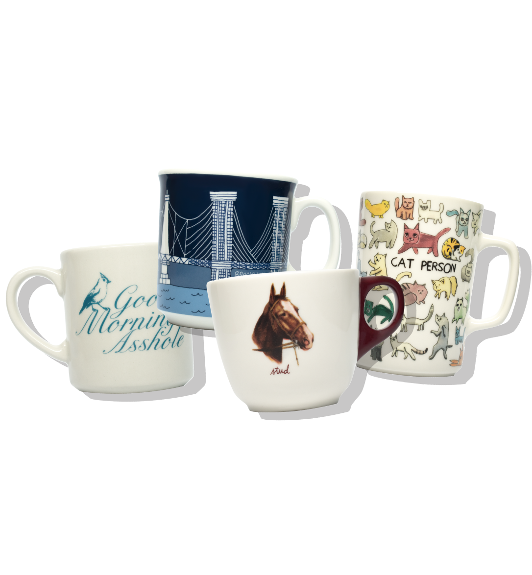 Fishs Eddy Mugs
