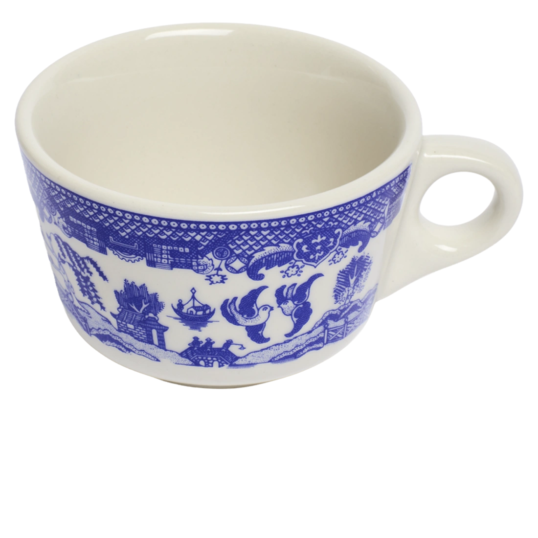 BLUE WILLOW COFFEE CUP (6.4OZ)