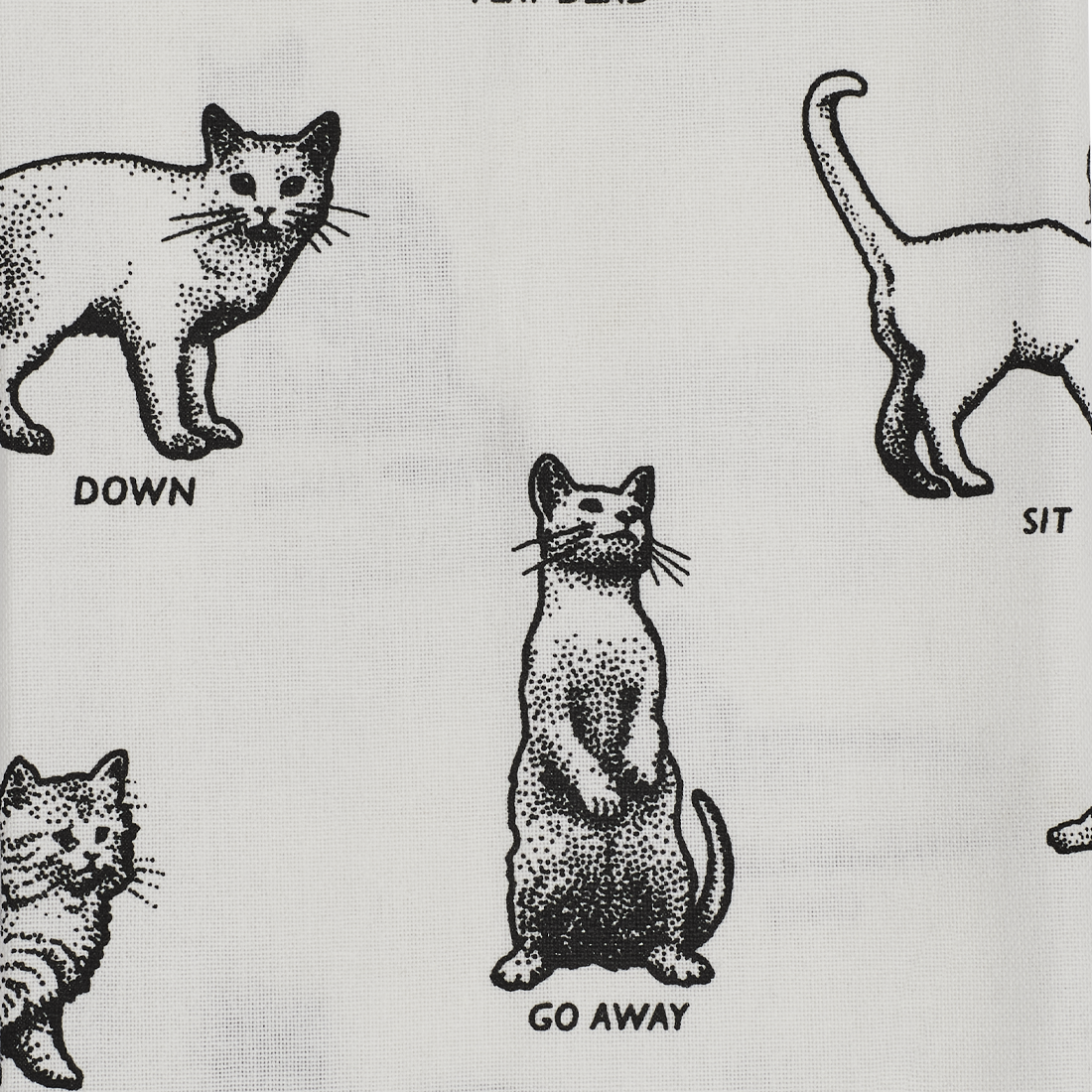 Cat Tricks - Tea Towel