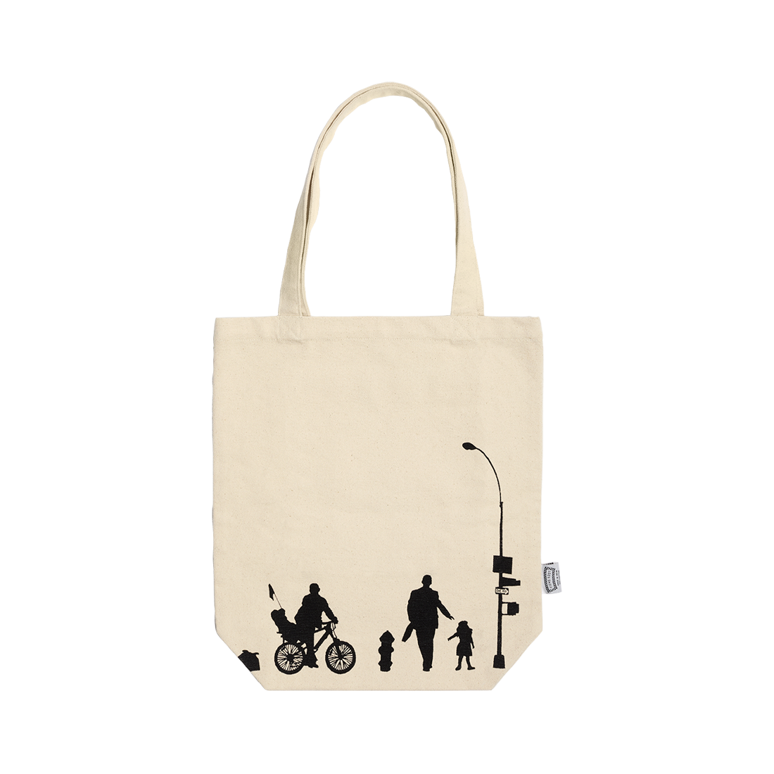 Pedestrians - Large Tote (18"x15.5")