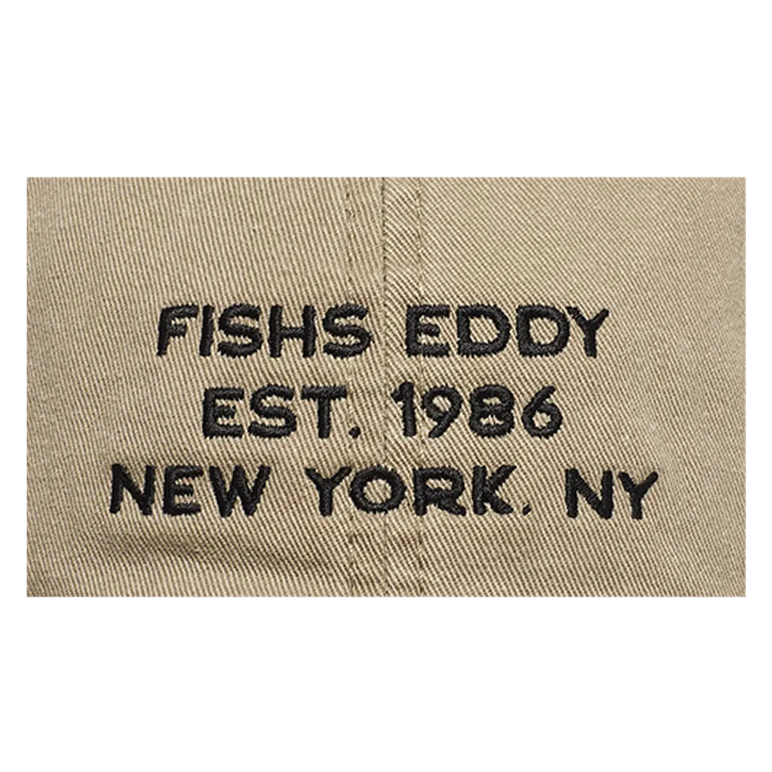 DAD HAT - EST 1986 - DARK KHAKI