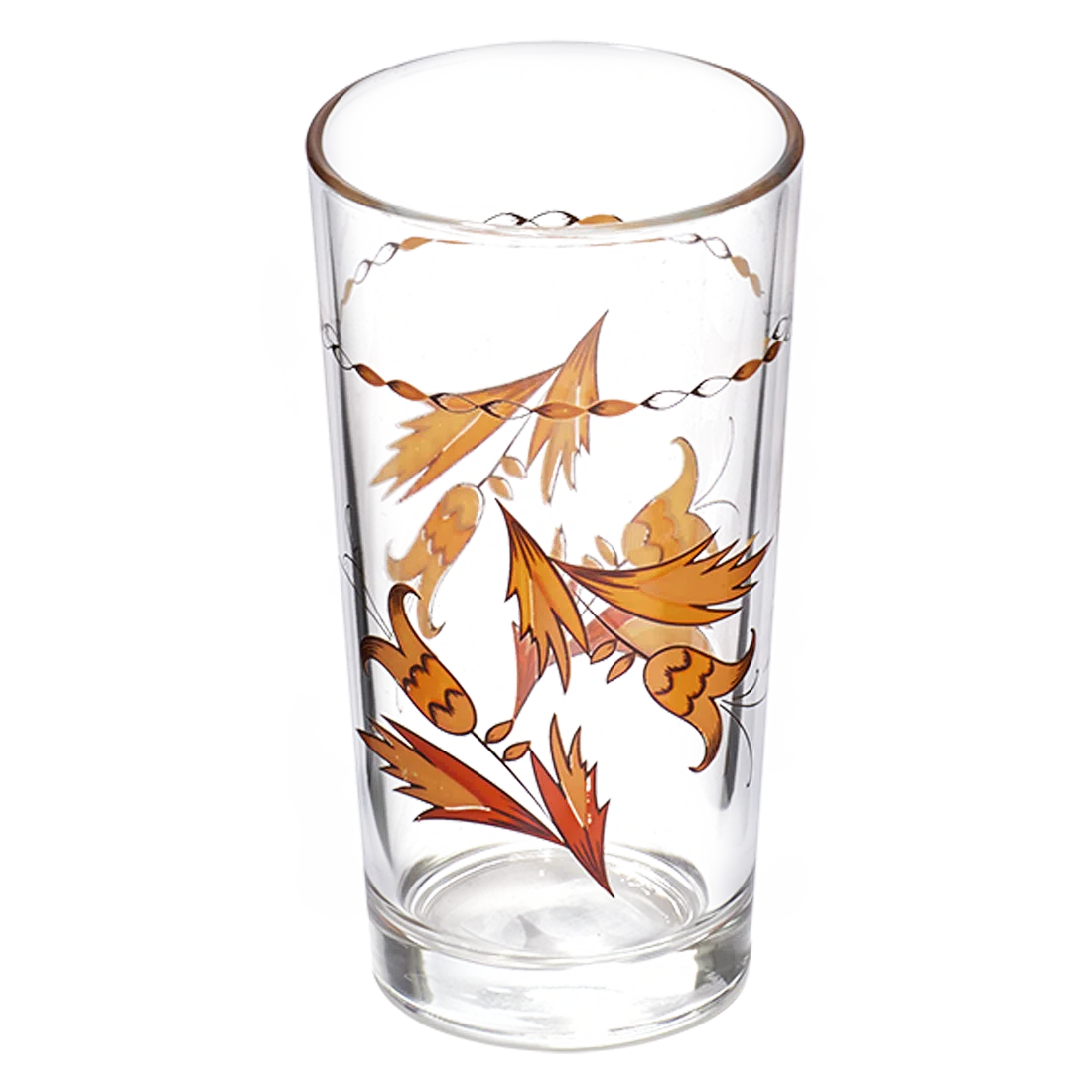 WINE GLASS ORANGE (8.45OZ)