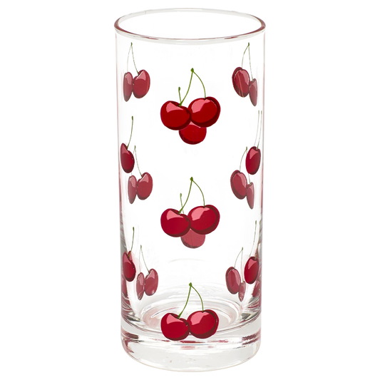 CHERRIES HIGHBALL GLASS (12.3OZ)