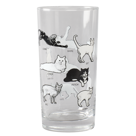 Cat Tricks - Highball Glass
