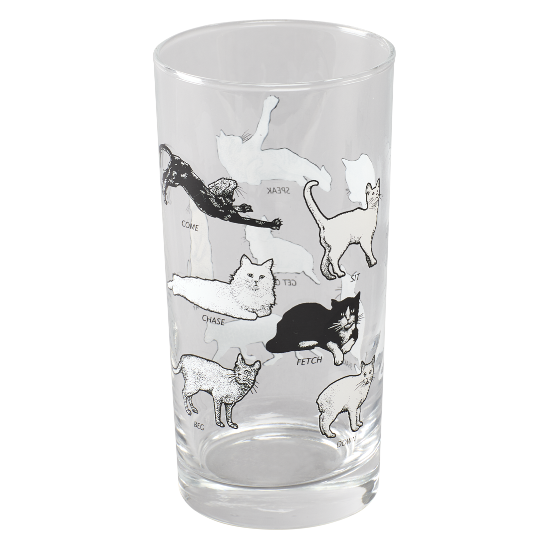 Cat Tricks - Highball Glass