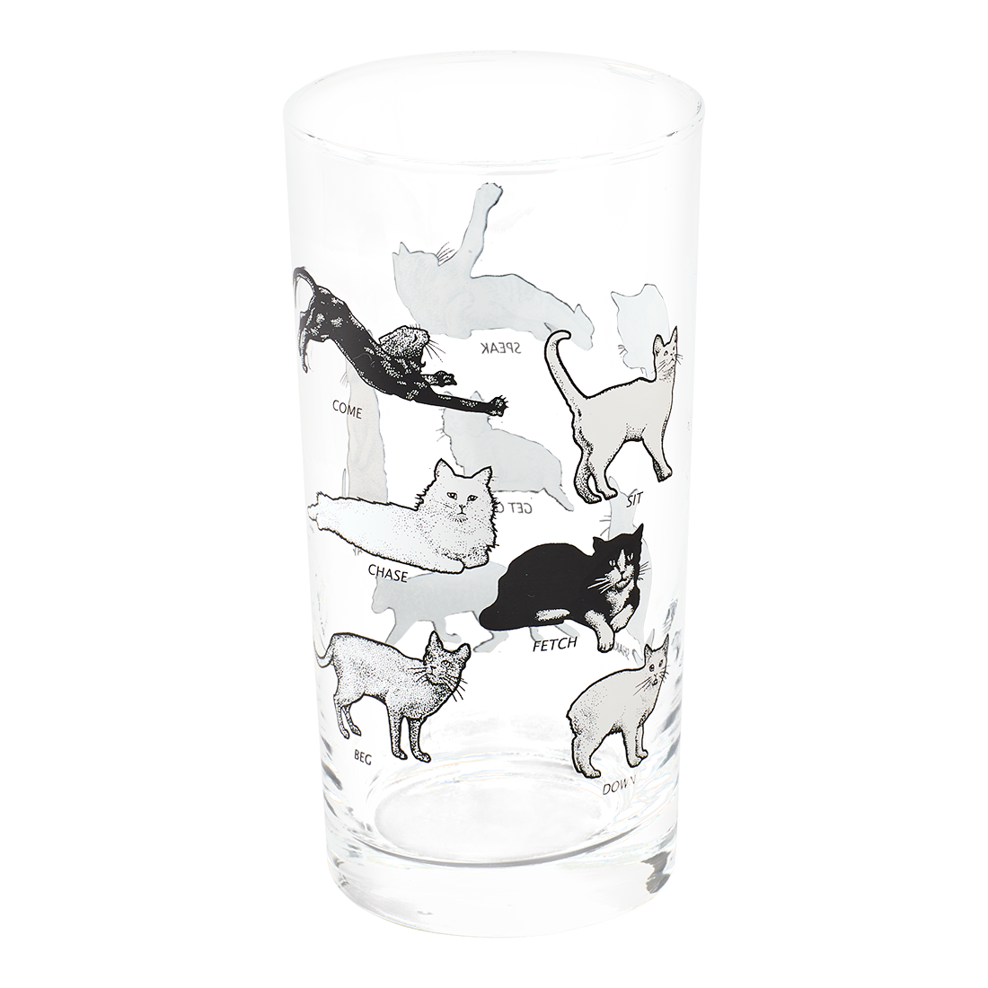 Cat Tricks - Highball Glass
