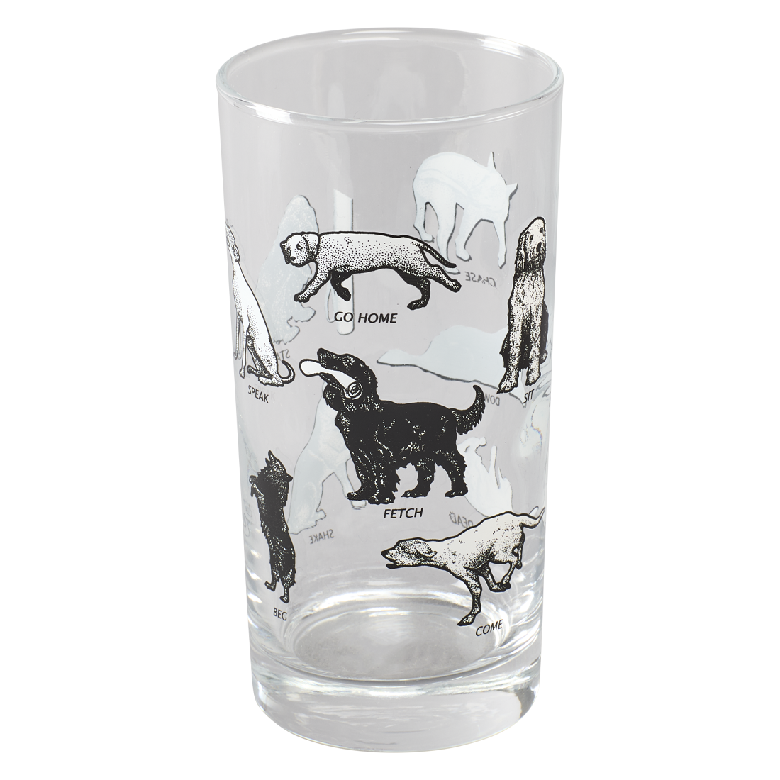 Dog Tricks - Highball Glass