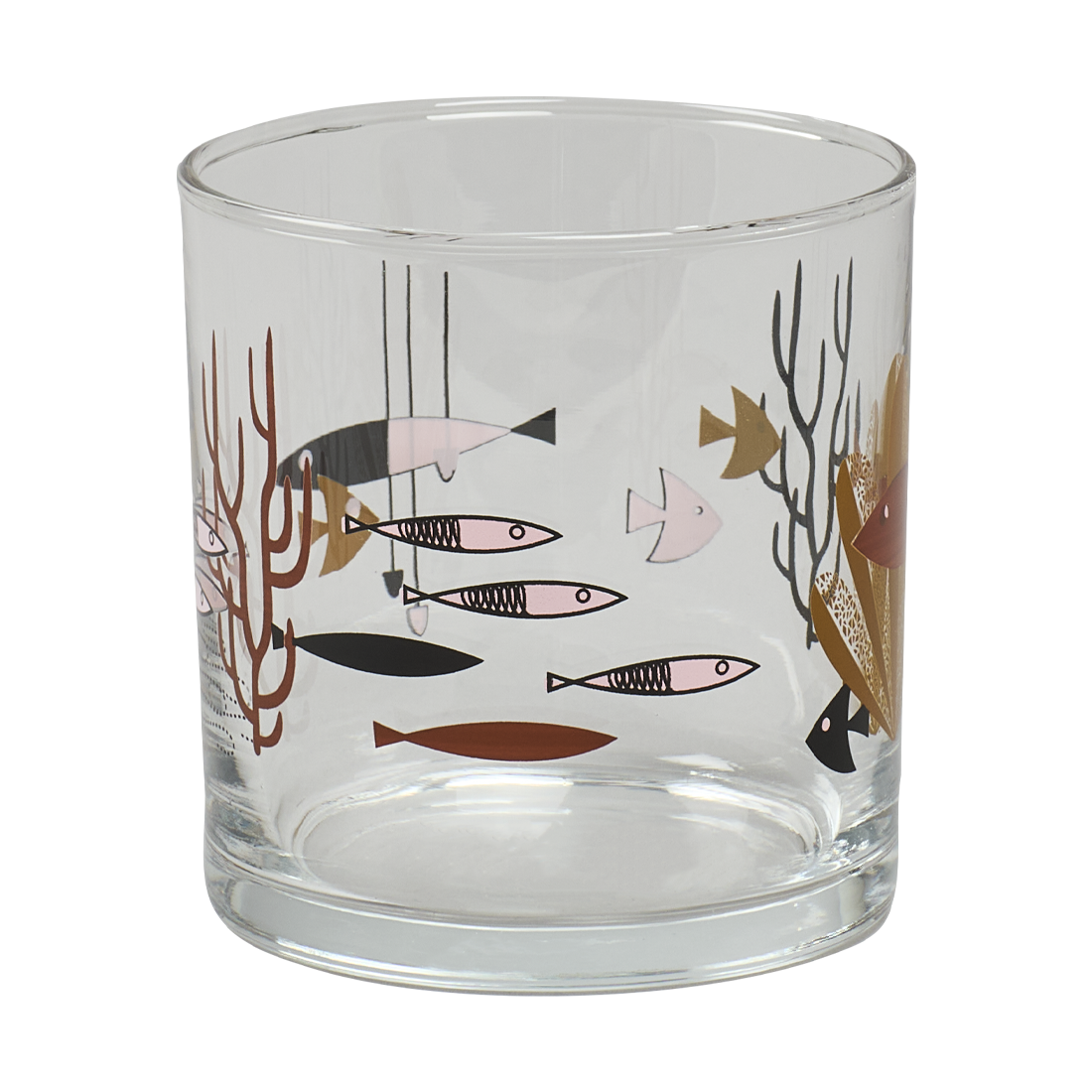 Novelty Glassware - Art Deco Fish (11.5oz)