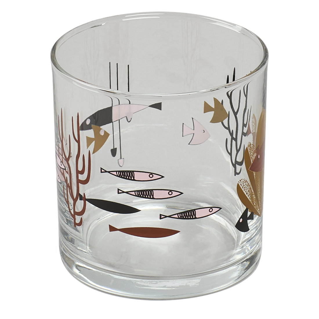 Novelty Glassware - Art Deco Fish (11.5oz)