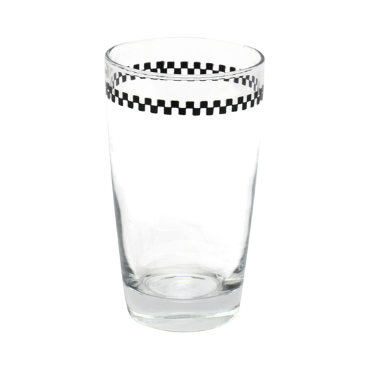 CHECKERBOARD - JUICE GLASS (8OZ)