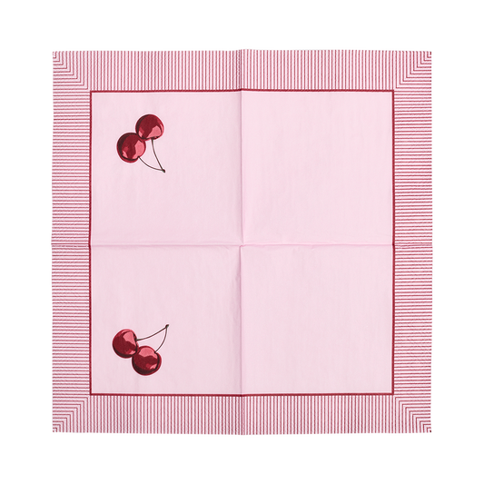 Cocktail Napkin - Cherry (20)