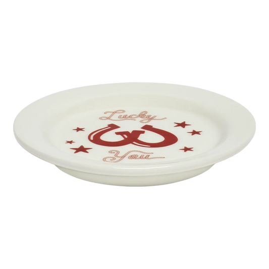 LUCKY YOU PLATE (4.25")
