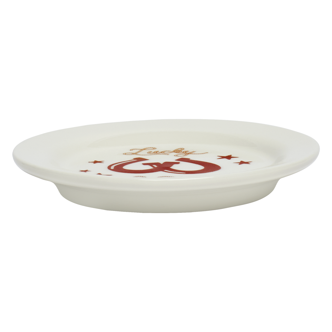 Lucky You Plate 4.25in