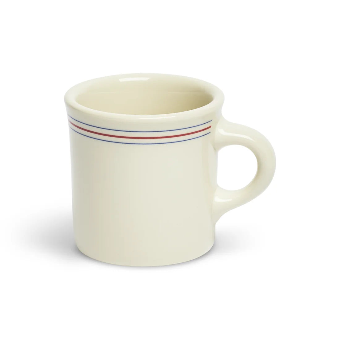 HL RED/BLUEBAND - DINER MUG (8.75OZ)