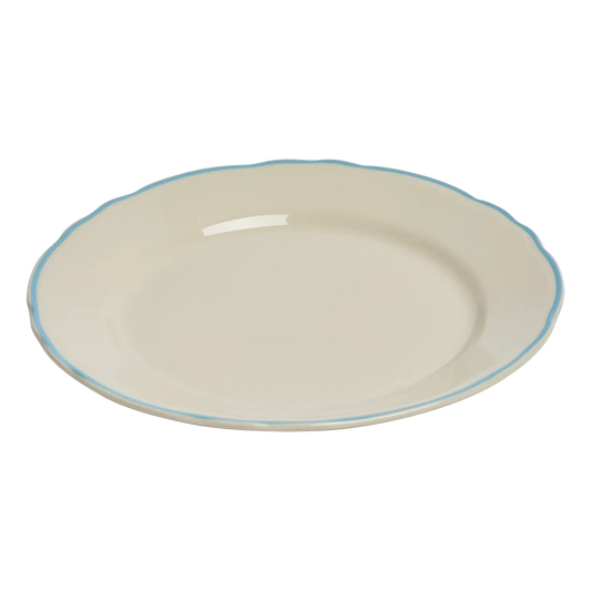 SKYBLUE SCALLOP - MAIN PLATE (10.62")