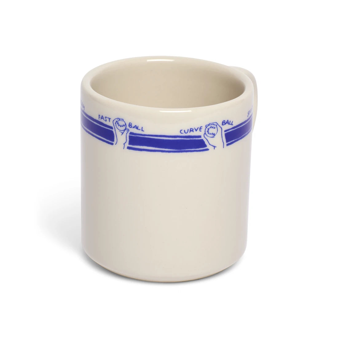 BASEBALL PITCHES MUG (10OZ)