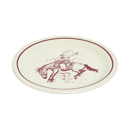 BUCKING BRONCO PLATE (9.25")