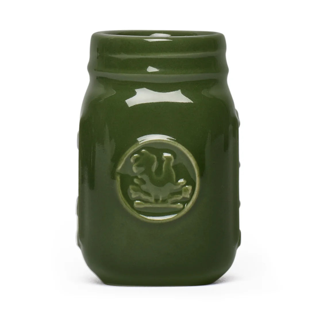 FARMERS MARKET - MINI MASON JAR - GREEN (1.2OZ)
