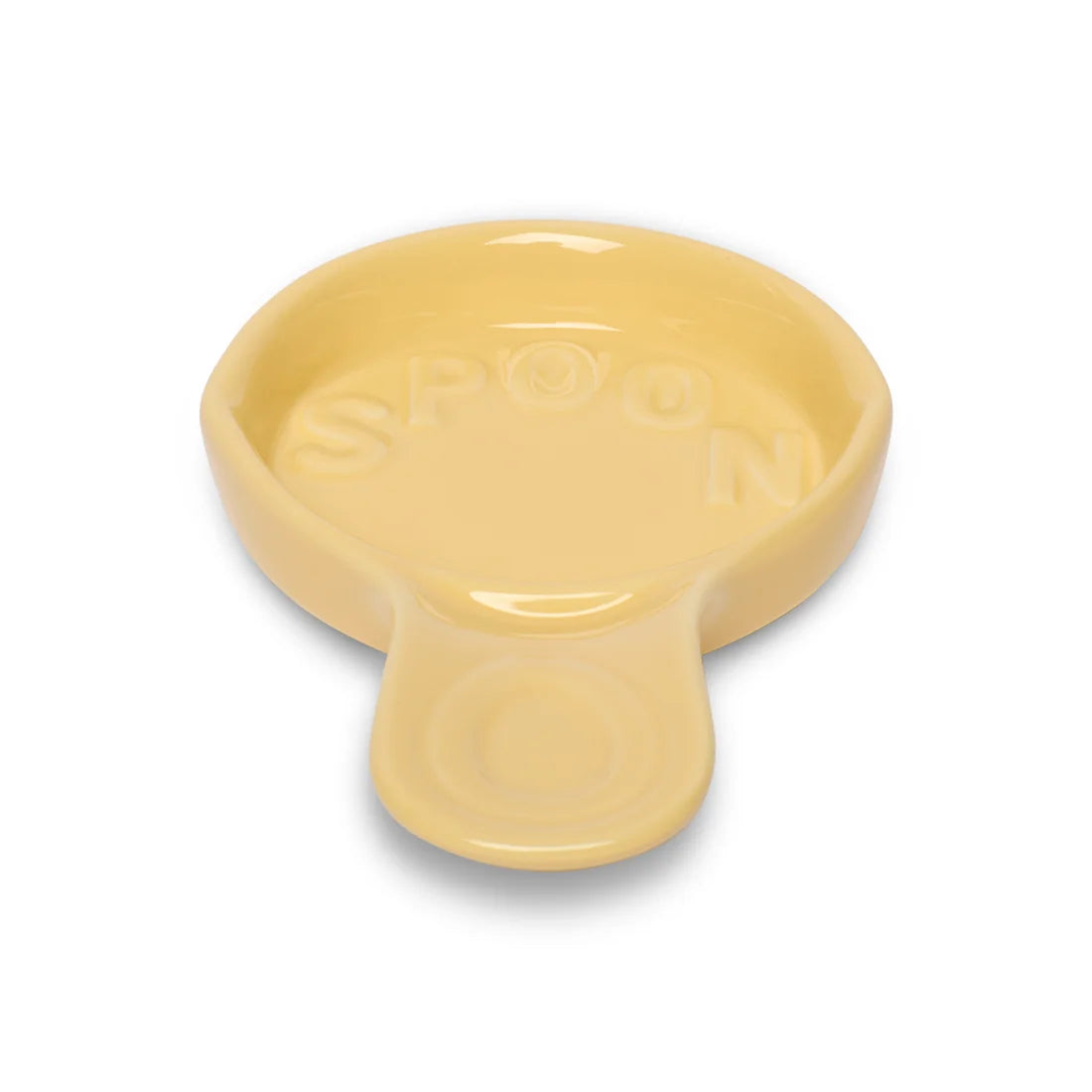 FARMERS MARKET - SPOON REST - YELLOW (5.6"x3.5")