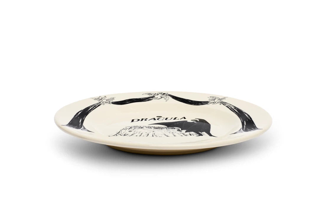EDWARD GOREY - DRACULAR PLATE (10.25")
