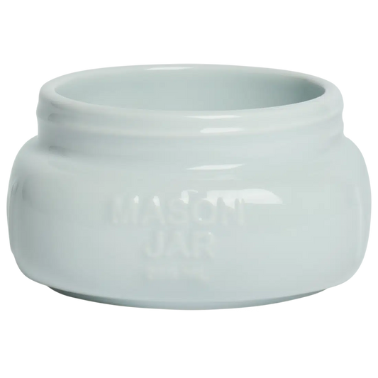 FARMERS MARKET - SHORT/WIDE MASON JAR - SKY BLUE (8OZ)