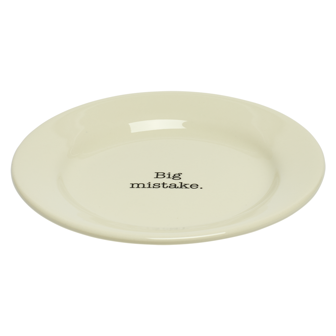 Interventionware - Big Mistake Plate (8 1/2")