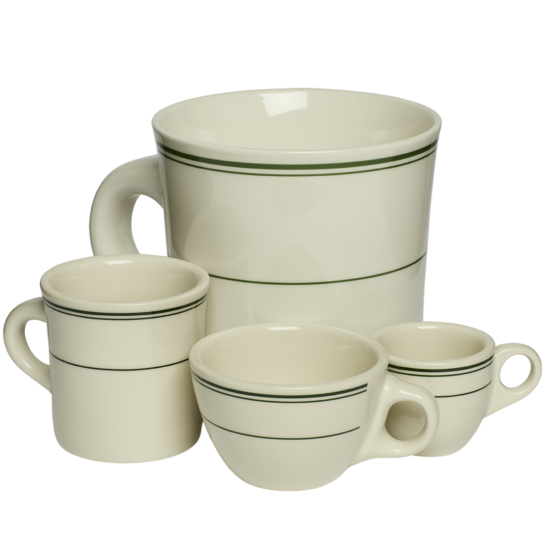 HL Greenband - Crock (5 7/8" x 6")