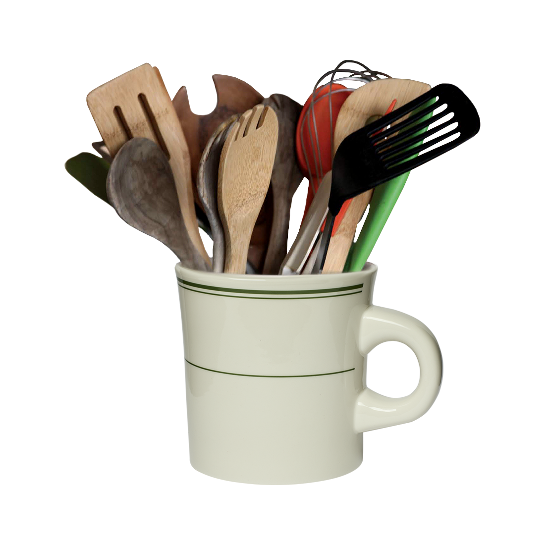 HL Greenband - Crock (5 7/8" x 6")