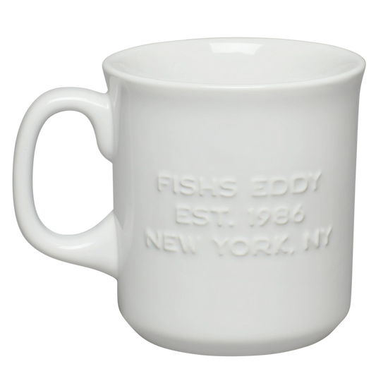 ITEM - FISHS EDDY EST 1986 MUG (16OZ)