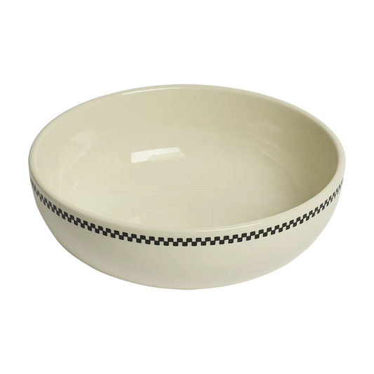 CHECKERBOARD - PASTA BOWL (32OZ)