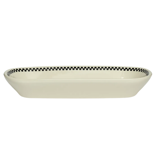 CHECKERBOARD - CELERY TRAY (10")