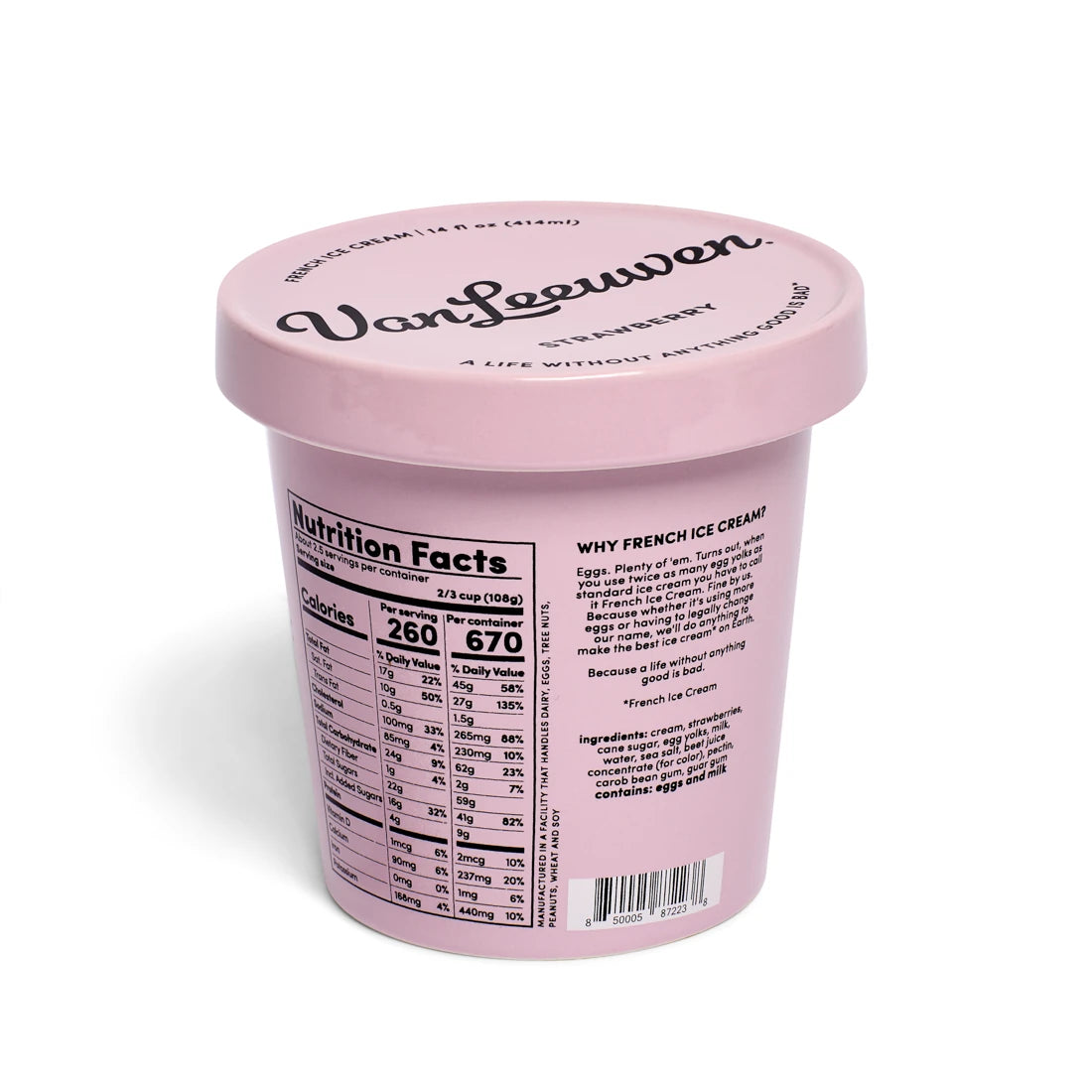 VAN LEEUWEN PINT - STRAWBERRY
