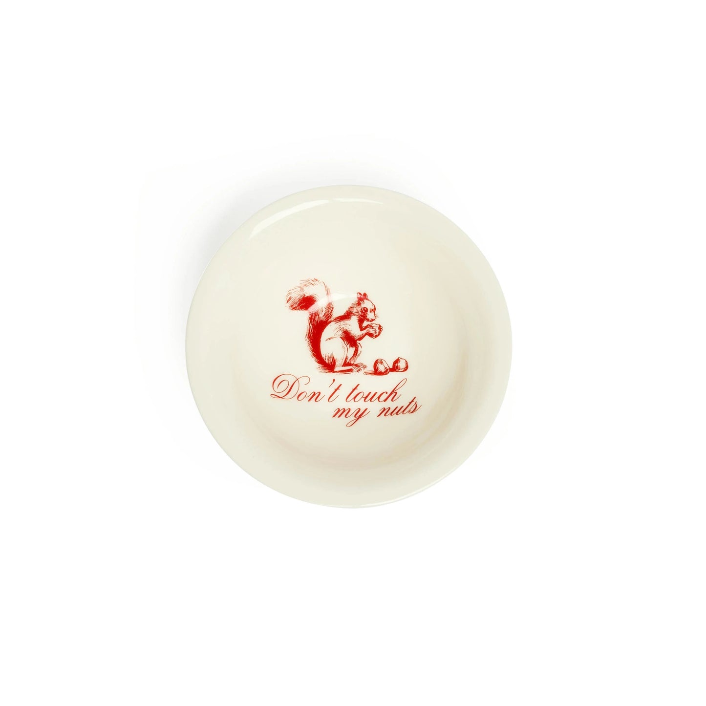 PLEASANTRIES - DON'T TOUCH MY NUTS BOWL (4.5")