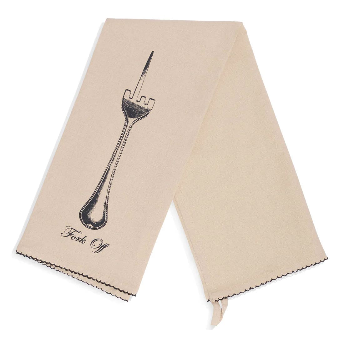 PLEASANTRIES - FORK OFF TEA TOWEL