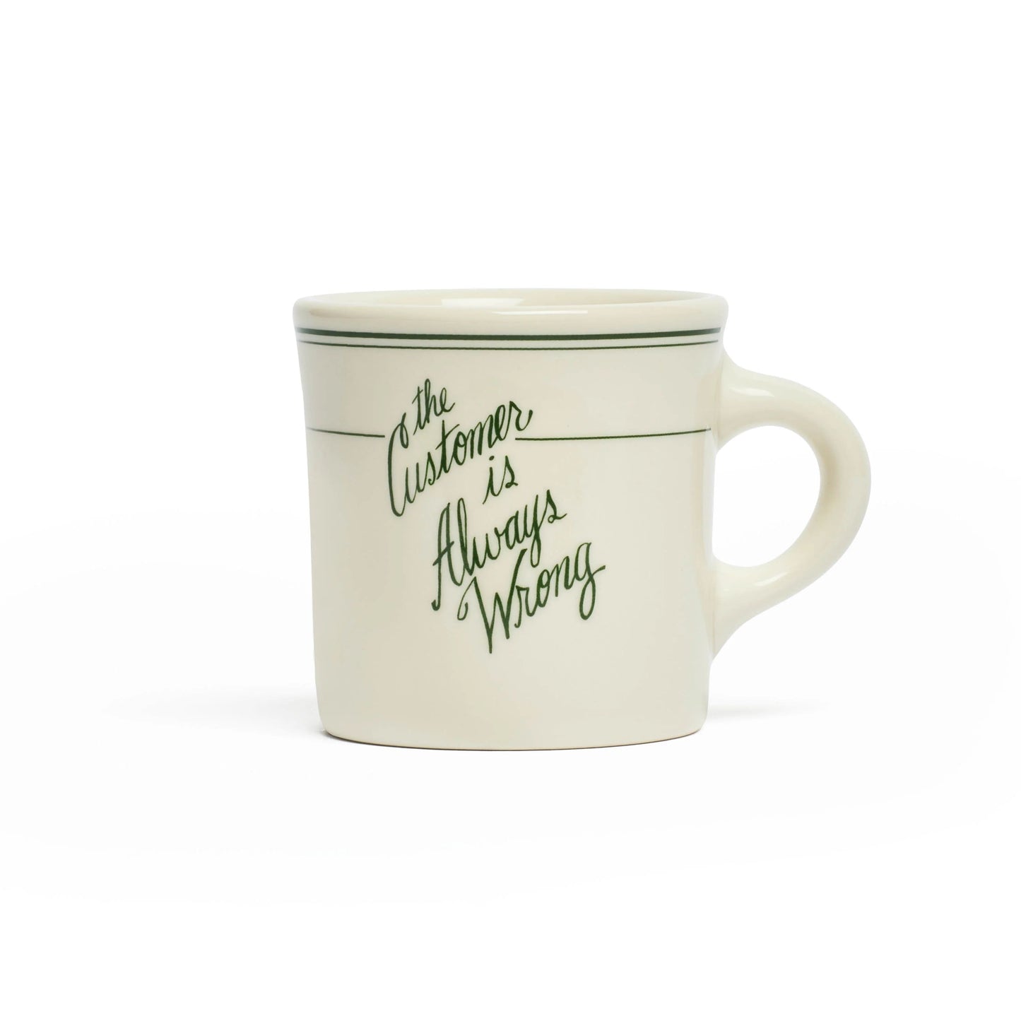 PLEASANTRIES - CUSTOMER IS ALWAYS WRONG MUG (8.75OZ)