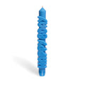 CANDLEHAND TAPER CANDLE - HAPPY BDAY: BLUE