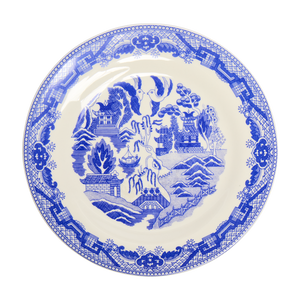 BLUE WILLOW PLATE (10.25
