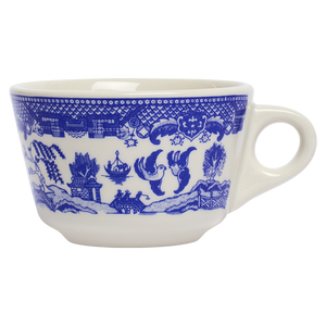 BLUE WILLOW COFFEE CUP (6.4OZ)
