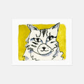 CAT POSTCARD SET BY BEN LENOVITZ (SET OF 10) (4.5"X5.5")