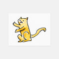 CAT POSTCARD SET BY BEN LENOVITZ (SET OF 10) (4.5"X5.5")