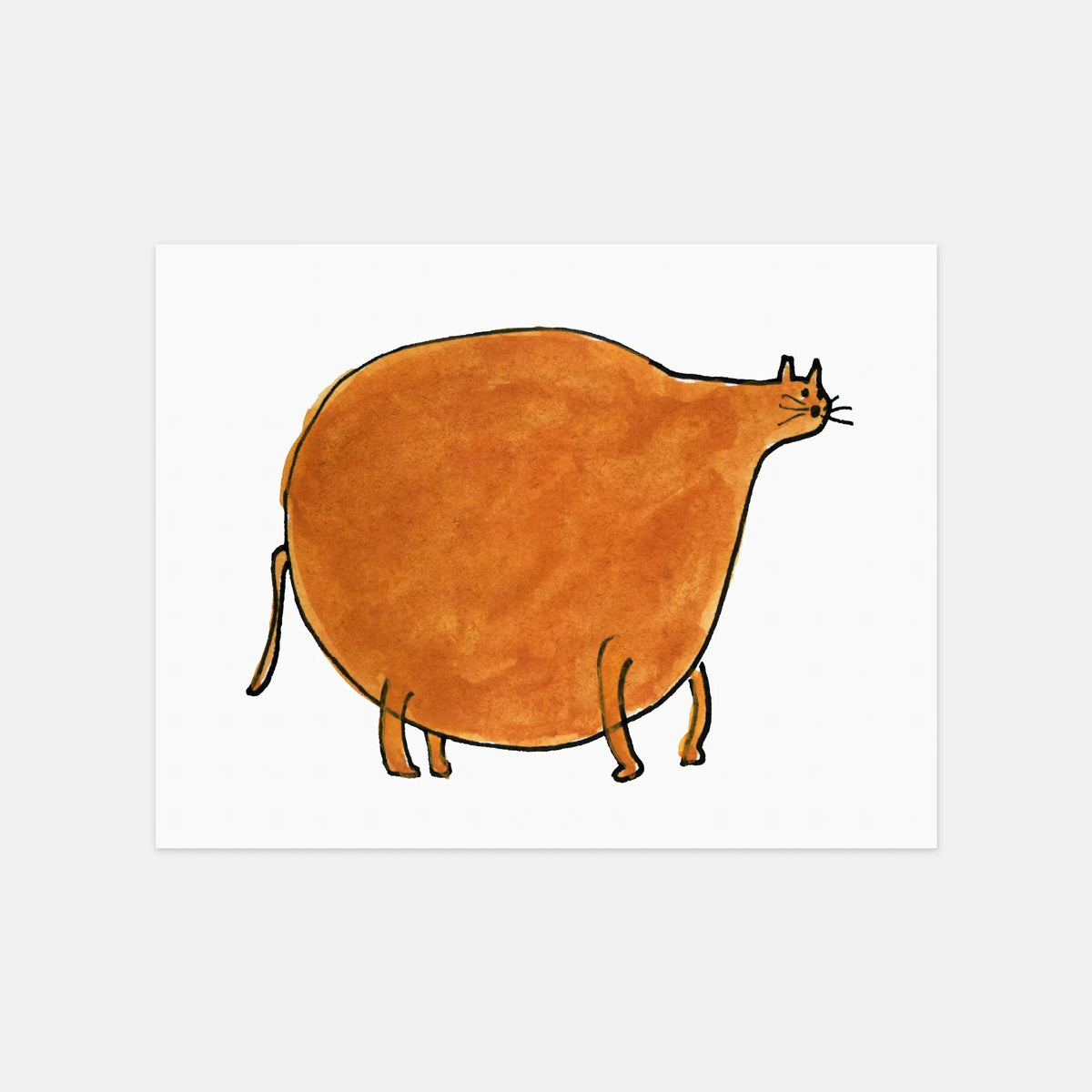 CAT POSTCARD SET BY BEN LENOVITZ (SET OF 10) (4.5"X5.5")
