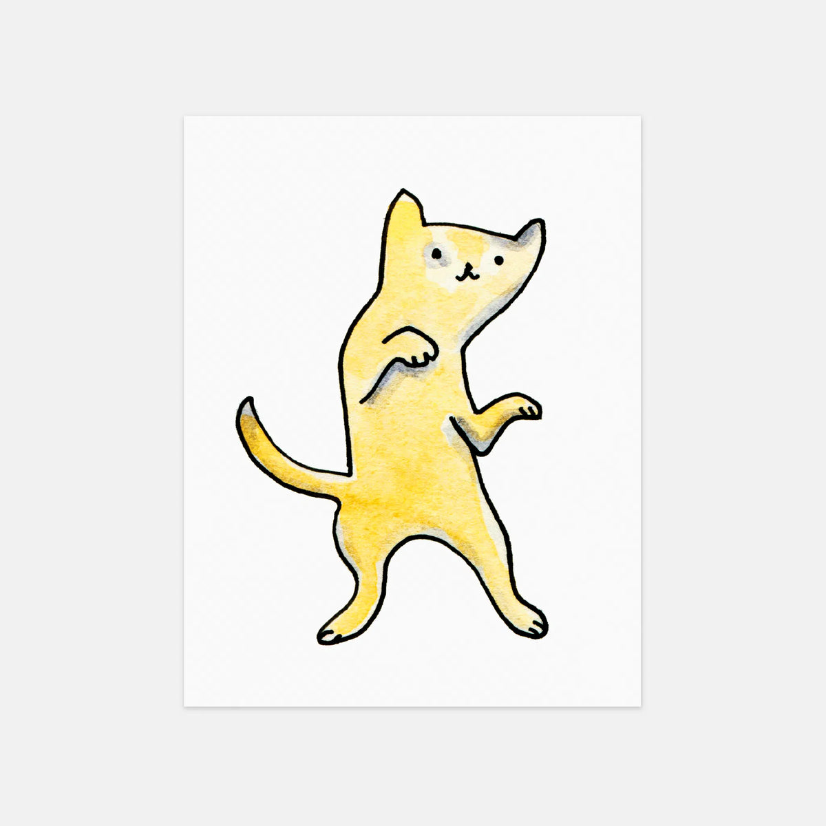 CAT POSTCARD SET BY BEN LENOVITZ (SET OF 10) (4.5"X5.5")