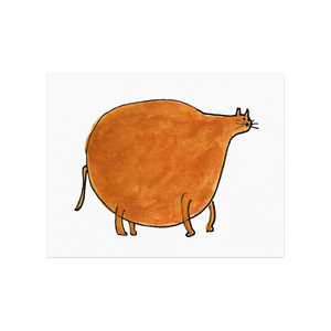CAT POSTCARD SET BY BEN LENOVITZ (SET OF 10) (4.5