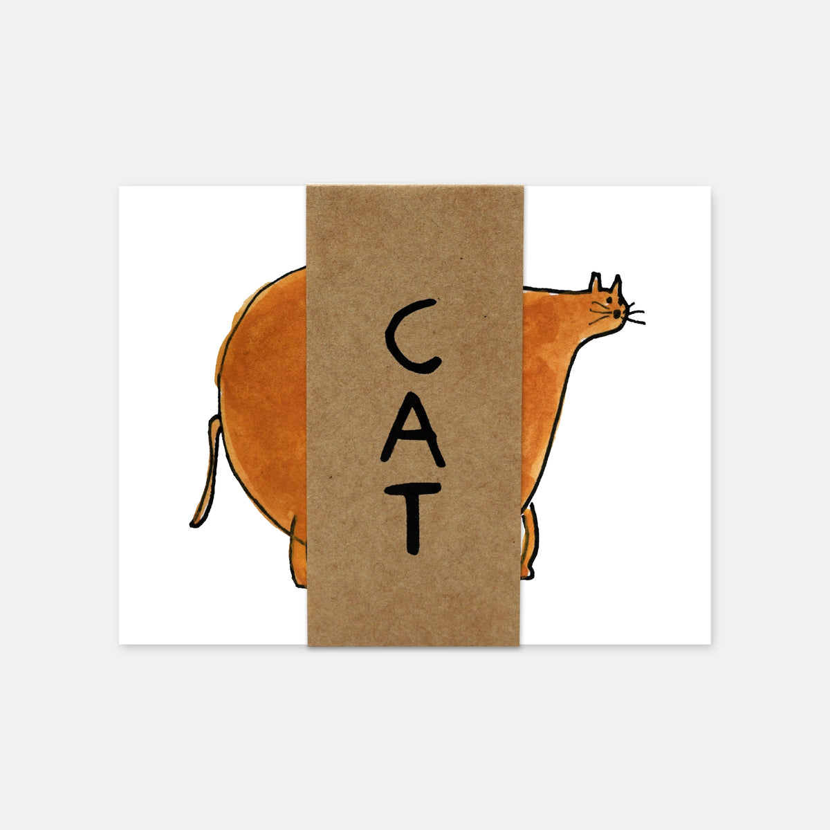 CAT POSTCARD SET BY BEN LENOVITZ (SET OF 10) (4.5"X5.5")