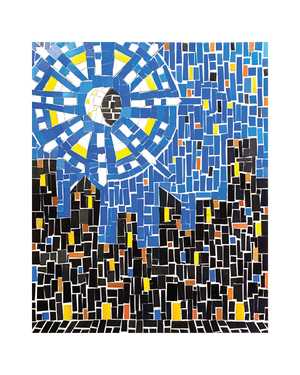 CITY SILHOUETTE PRINT BY THOMAS MCKEAN (8