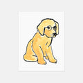 DOG POSTCARD SET BY BEN LENOVITZ (SET OF 10) (4.5"X5.5")