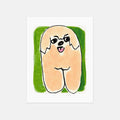 DOG POSTCARD SET BY BEN LENOVITZ (SET OF 10) (4.5"X5.5")