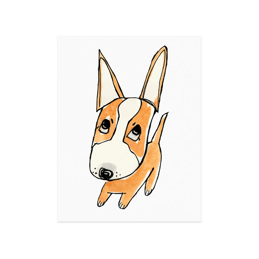 DOG POSTCARD SET BY BEN LENOVITZ (SET OF 10) (4.5"X5.5")