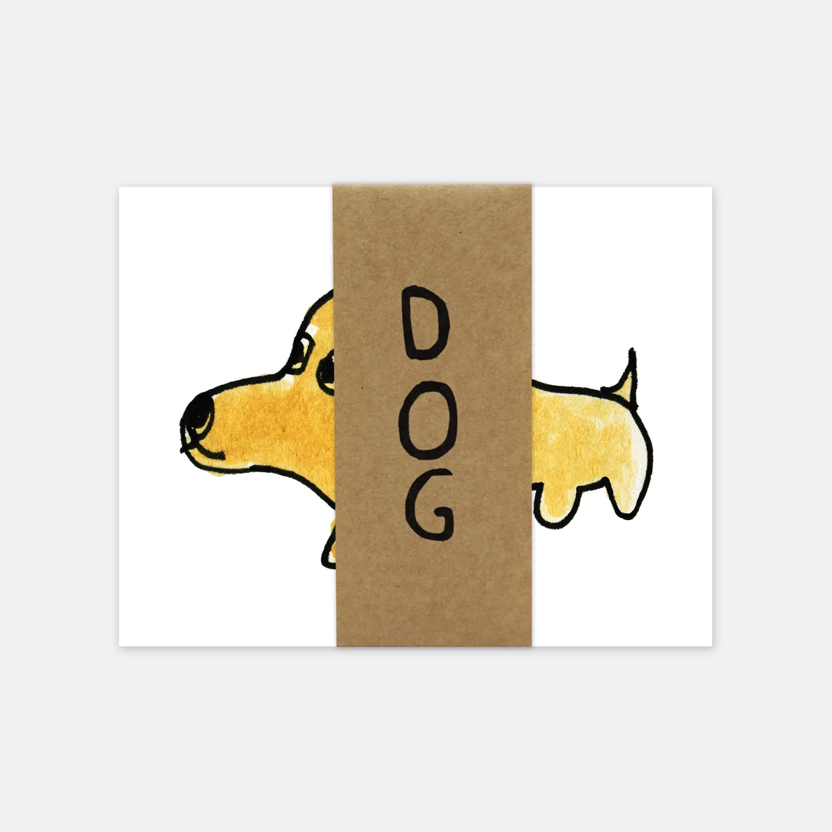 DOG POSTCARD SET BY BEN LENOVITZ (SET OF 10) (4.5"X5.5")