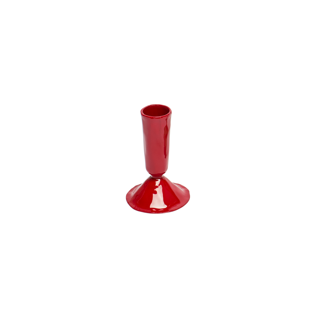 Candle Holder Red - MED